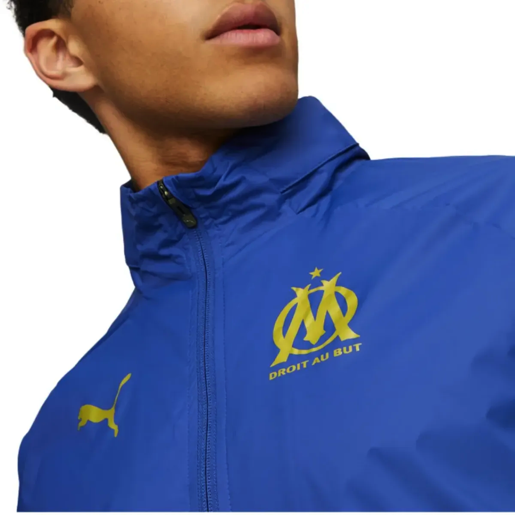 Olympique Marseille soccer training rain jacket - GilloServ