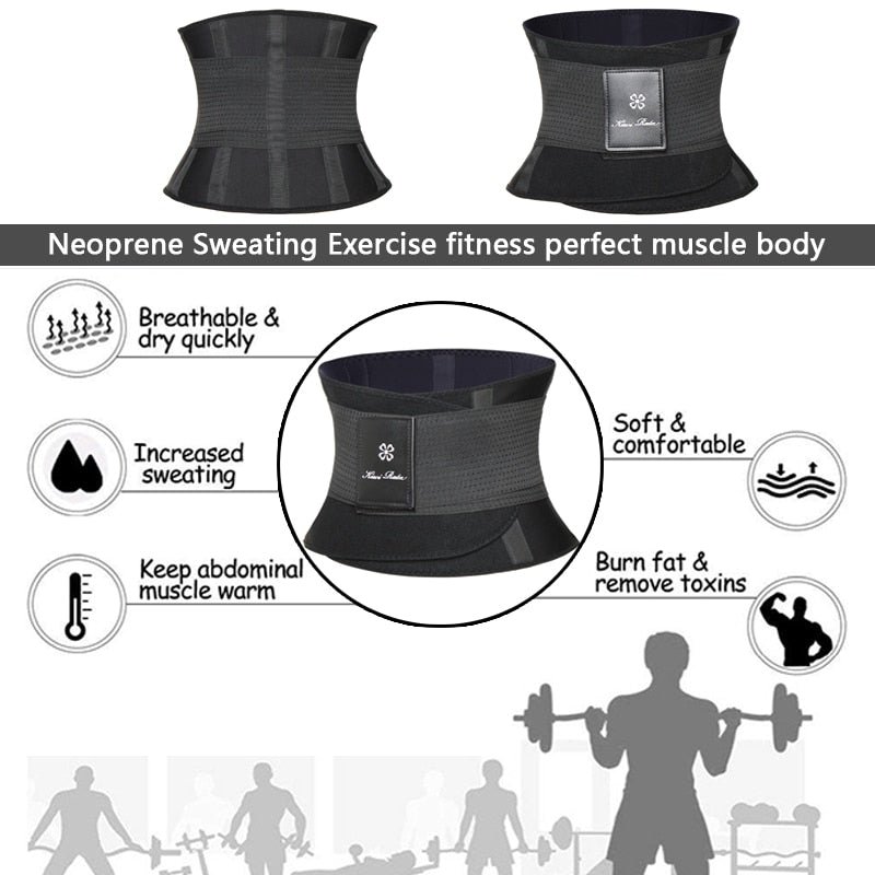 Sweat Waist Trainer Body Shaper Xtreme Power
