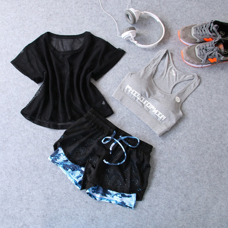 Newest Yoga Set Women Sports Bra Sexy  Gym  Clothes - GilloServ