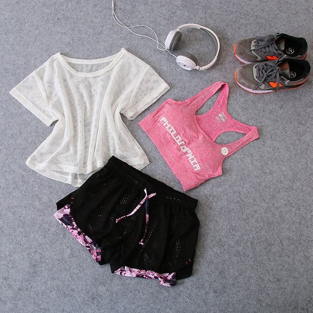 Newest Yoga Set Women Sports Bra Sexy  Gym  Clothes - GilloServ