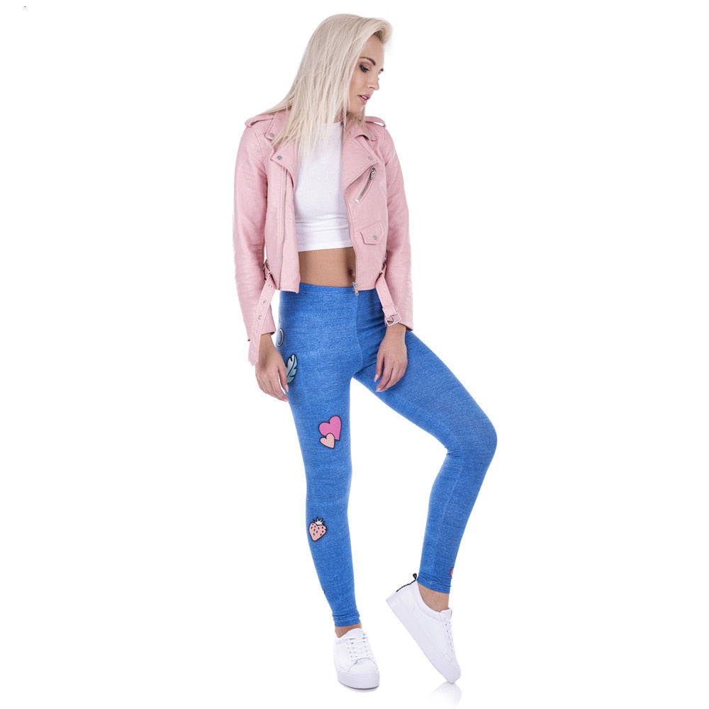 Fashion Legging Female Design Printed - GilloServ