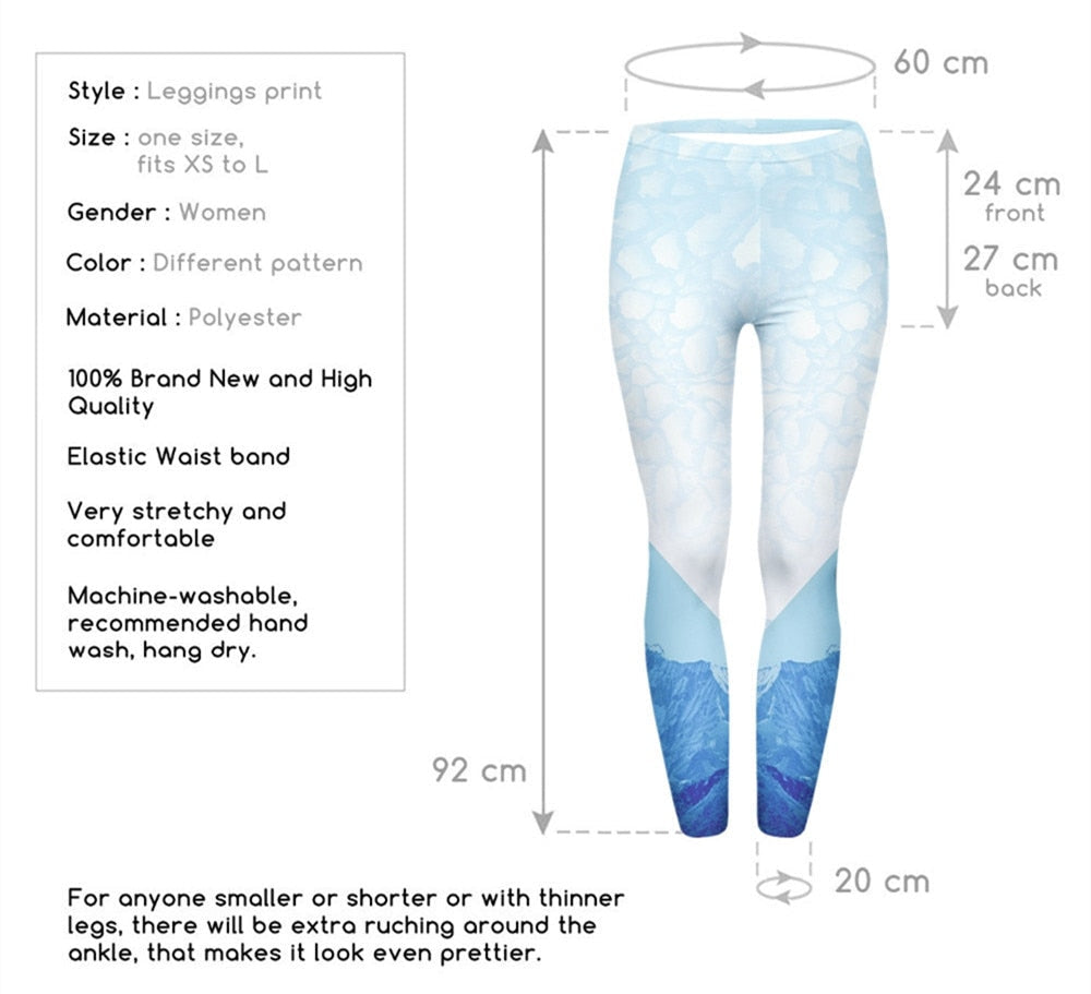 Women Legging Printed Women Trousers - GilloServ