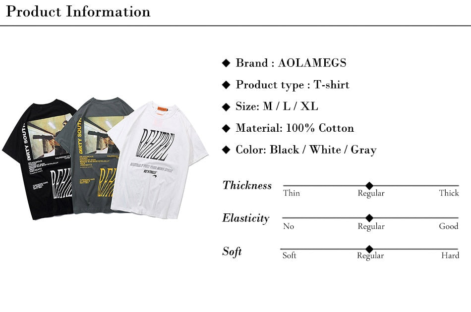 Movie  Men's T- Shirts O-neck Fashion Hip Hop High Street