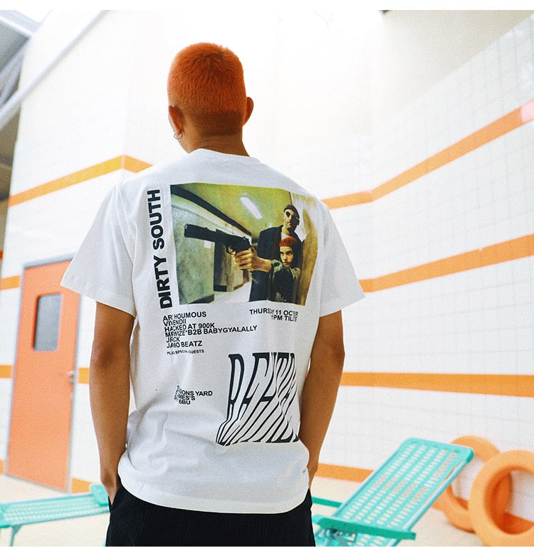 Movie  Men's T- Shirts O-neck Fashion Hip Hop High Street