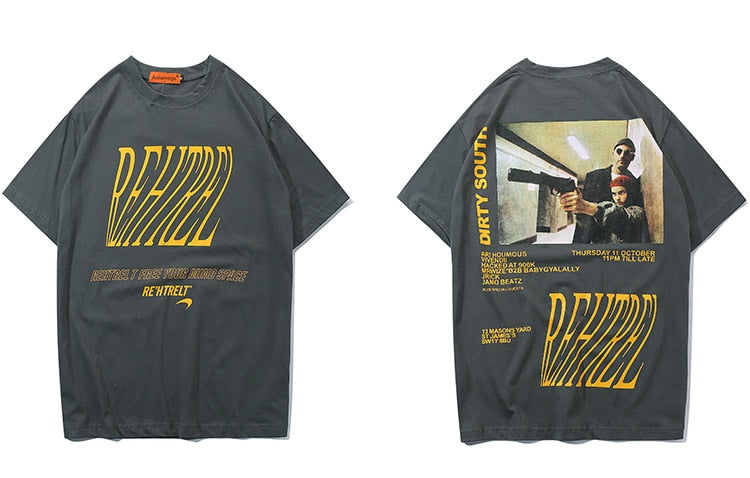 Movie  Men's T- Shirts O-neck Fashion Hip Hop High Street