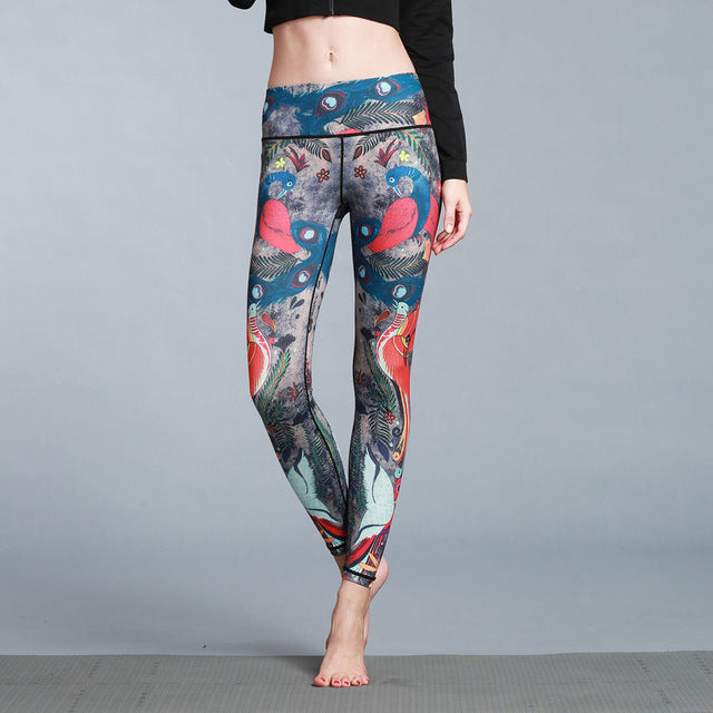 Women Leggings Gym Elastic Fitness Long Tights - GilloServ