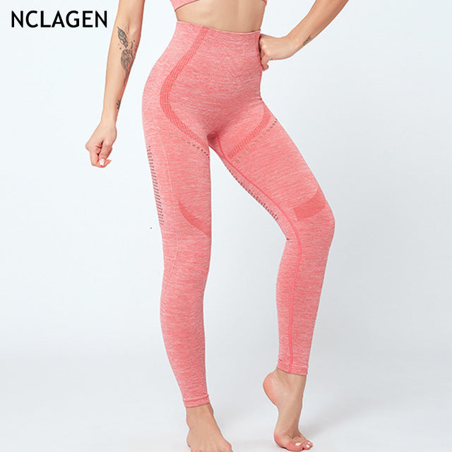 Women Fitness Yoga Pant Seamless Push Up High Waist