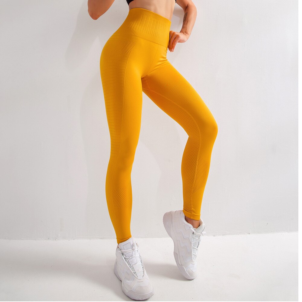 Seamless Leggings Women Fitness Running Yoga Pants High Waist - GilloServ
