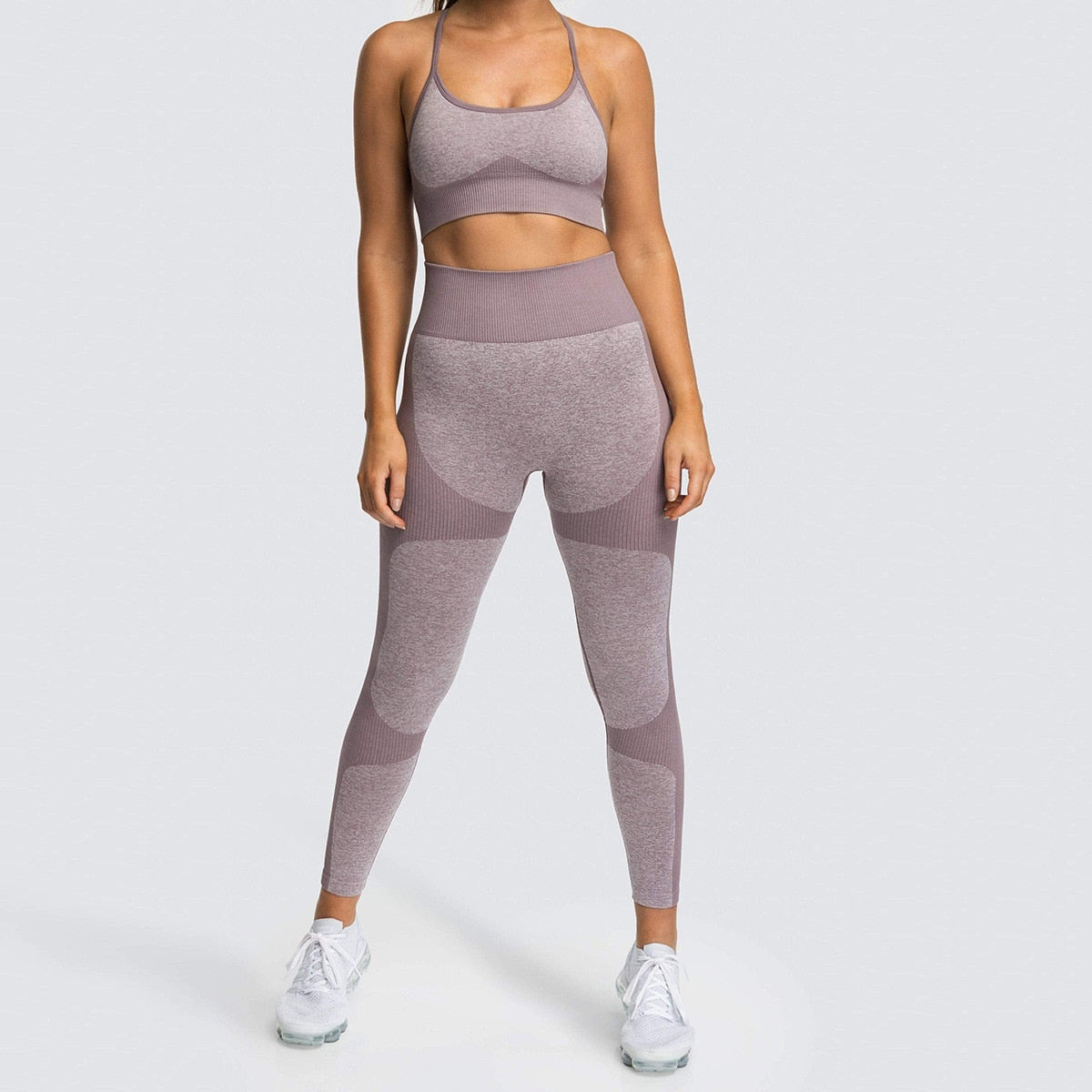 Lycra Seamless Yoga Set Women Fitness - GilloServ