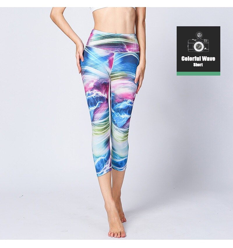 Women Fitness Yoga Pants Slim High waist Sport Leggings
