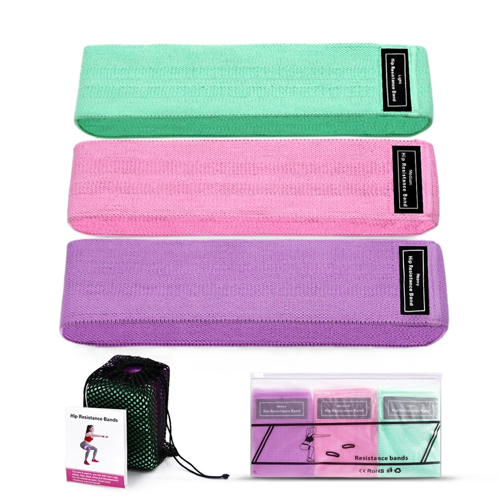 3PCS Resistance Bands Sports Exercise Resistance Loop Bands - GilloServ