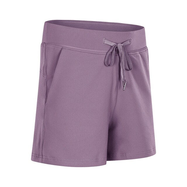 Leisure Nylon Yoga Gym Workout Shorts - GilloServ