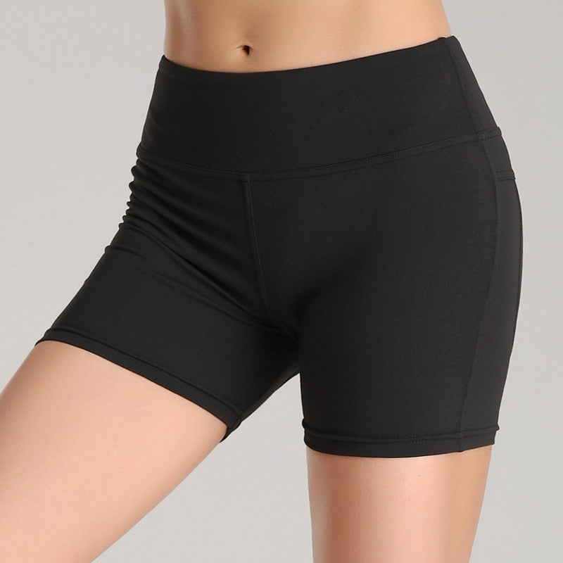 High Waist Sport Gym Yoga Shorts - GilloServ