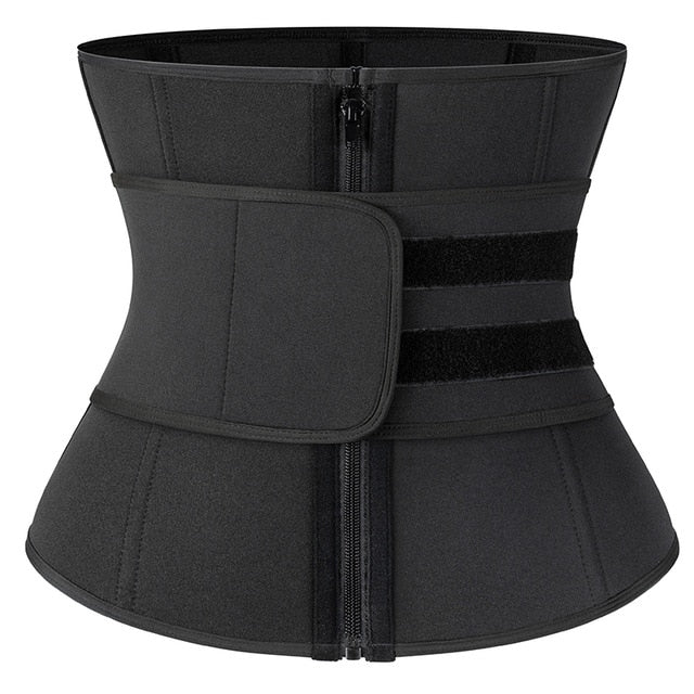 Steel Boned Waist Corset Trainer Sauna Sweat Sport Girdle - GilloServ