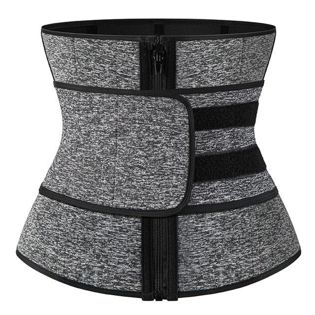 Steel Boned Waist Corset Trainer Sauna Sweat Sport Girdle - GilloServ