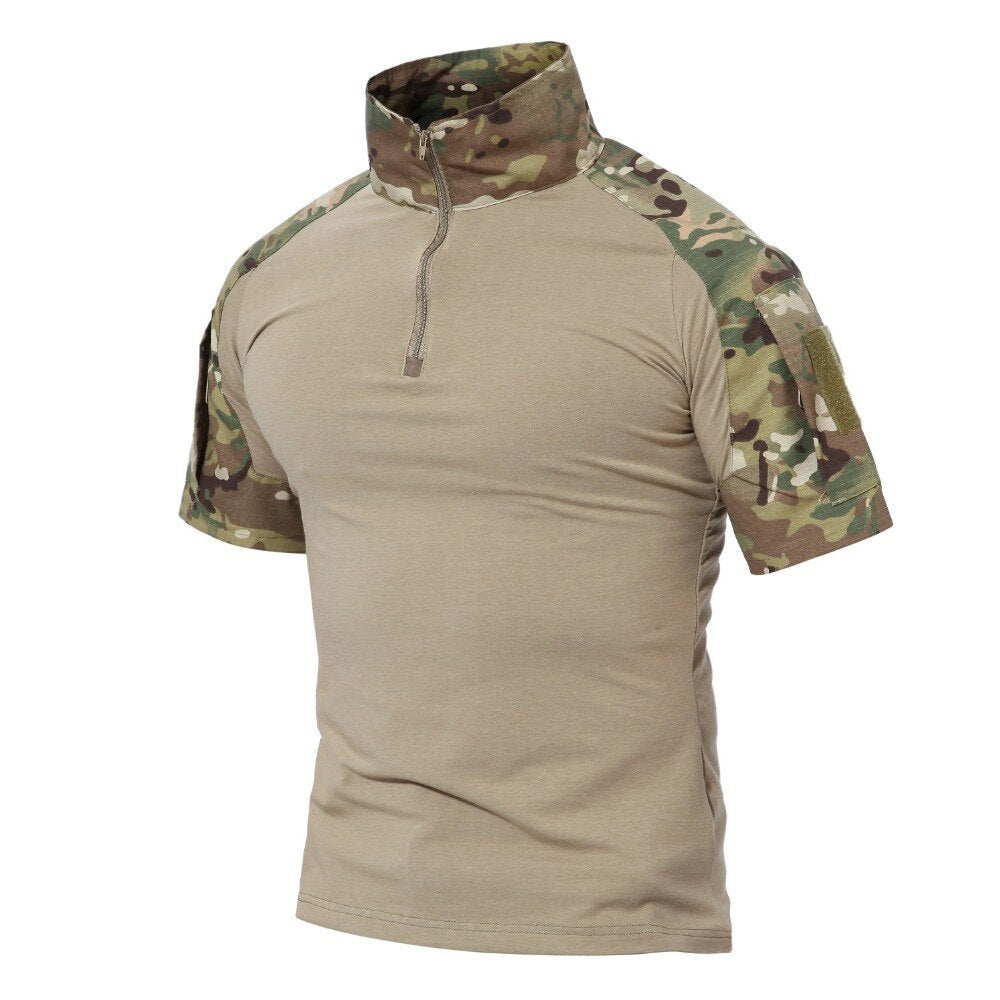 T-shirts Men Summer Cotton Tactical Tops Tees Military Style