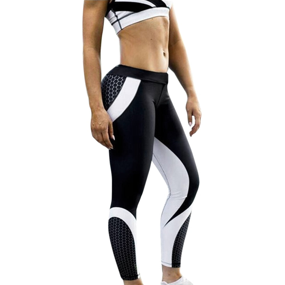 Sport fitness 3D Print  Yoga Skinny Workout Legging - GilloServ