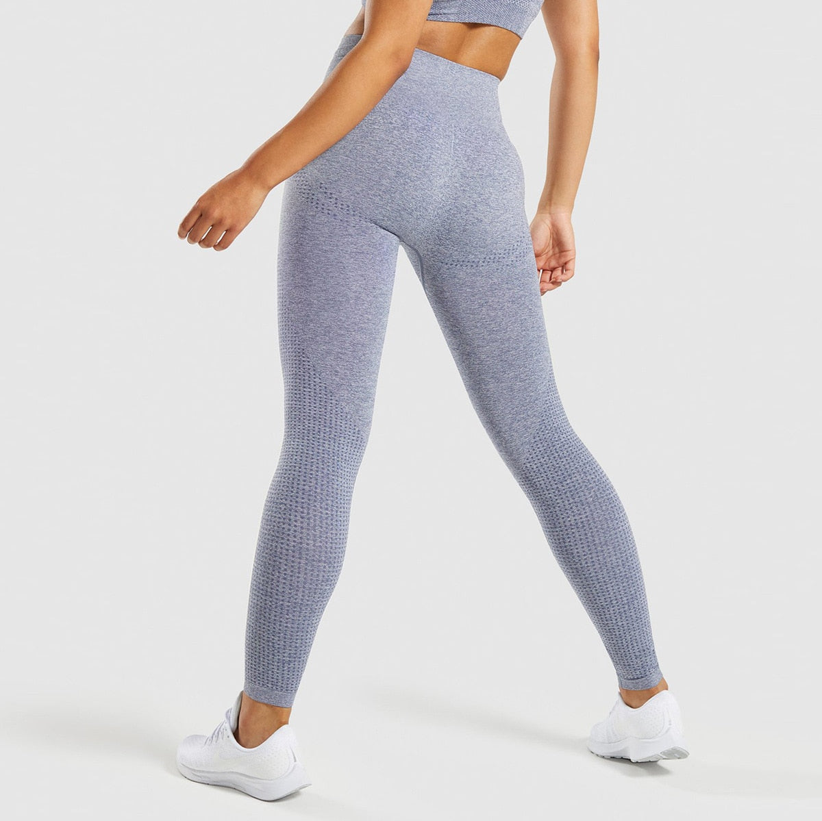 Solid High Waist Energy Seamless Yoga Leggings - GilloServ