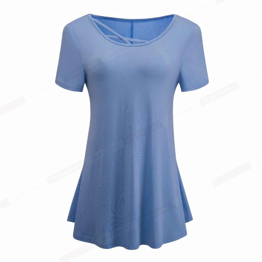 Summer Brief Casual T-shirts Women Short