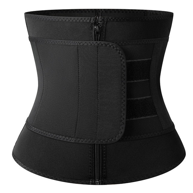 Steel Boned Waist Corset Trainer Sauna Sweat Sport Girdle - GilloServ