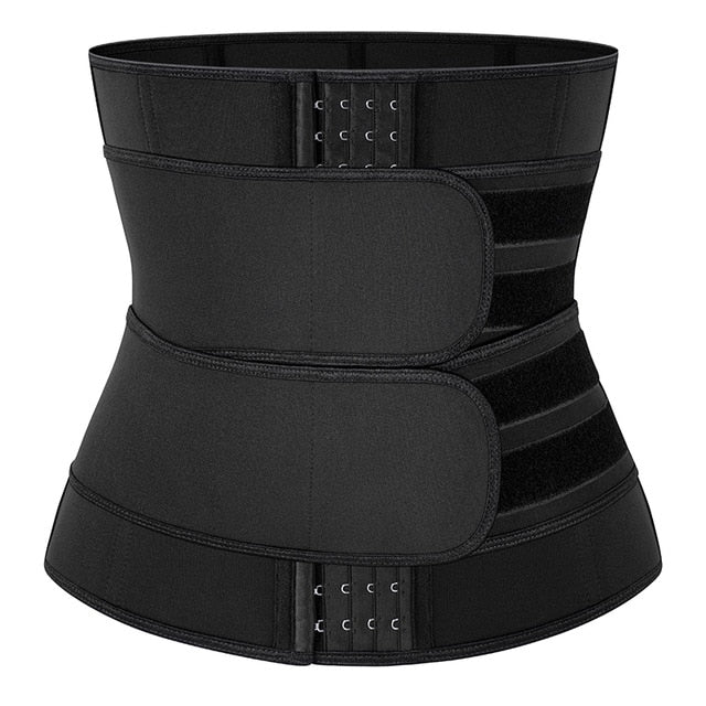 Steel Boned Waist Corset Trainer Sauna Sweat Sport Girdle - GilloServ