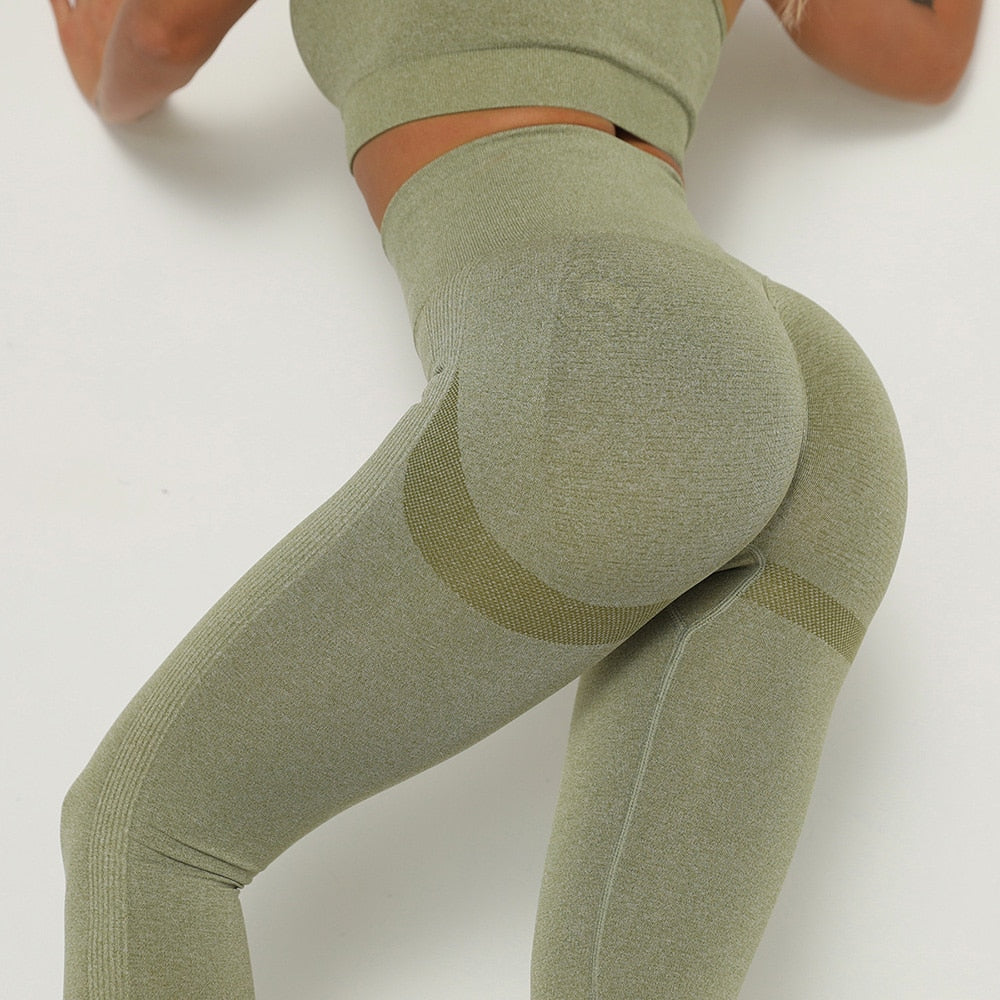 Women High Waist Seamless Leggings Gym Leggings - GilloServ