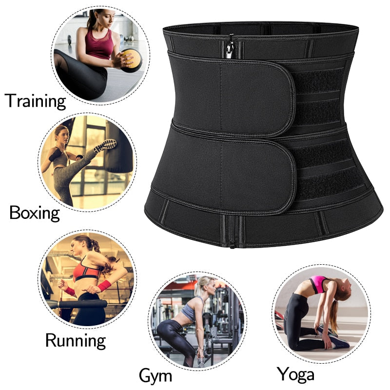 Body Shaper Waist Corset Weight Loss//Sweat Fat Burner//Slimming Belt
