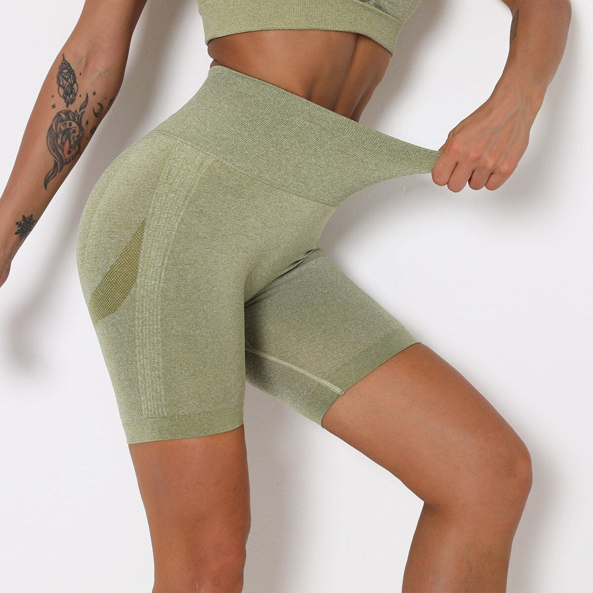 Seamless Fitness Yoga Short Pants