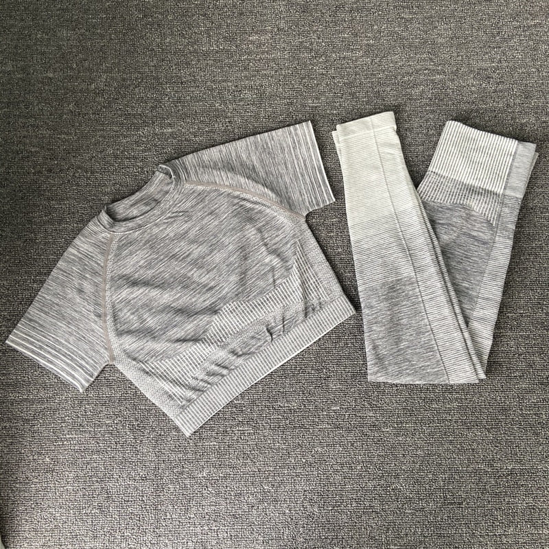 Yoga set Women Gym Clothes Seamless Fitness Sportswear - GilloServ