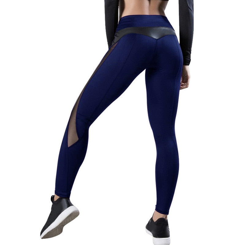 Full Length Workout Leggings Women High Waist Pockets - GilloServ