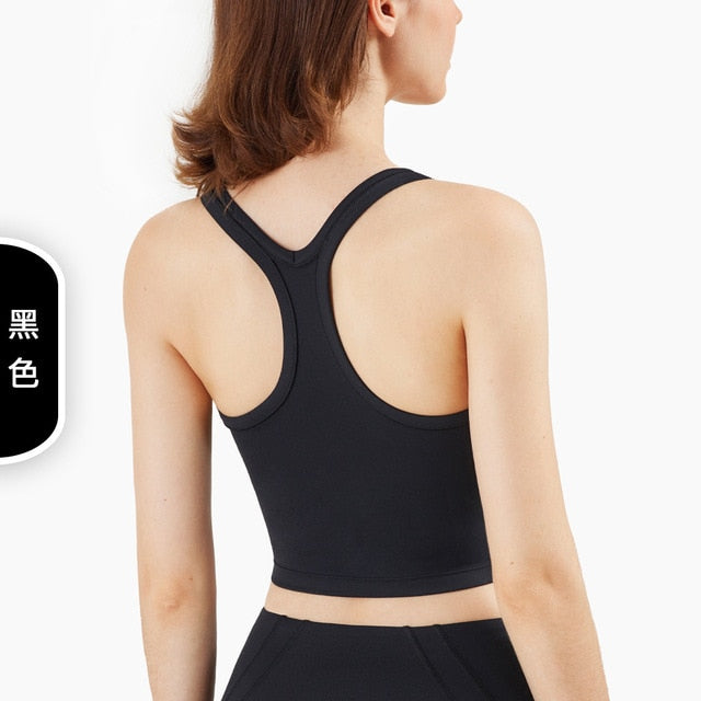 Solid Seamless Vest Top Energy Yoga - GilloServ