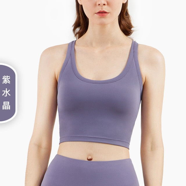 Solid Seamless Vest Top Energy Yoga - GilloServ