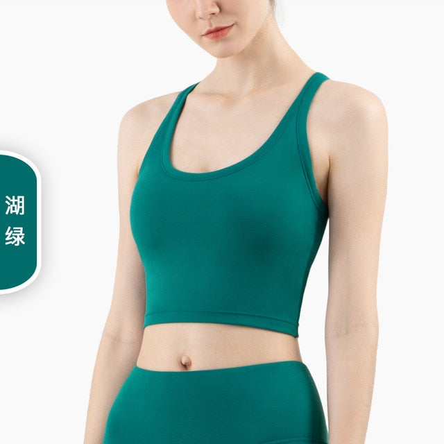 Solid Seamless Vest Top Energy Yoga - GilloServ
