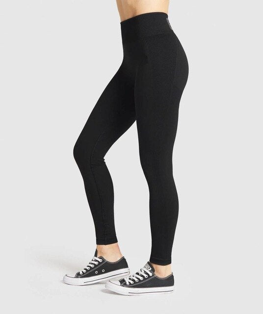 Patchwork Yoga Leggings Push Up Workout Fitness Gym - GilloServ