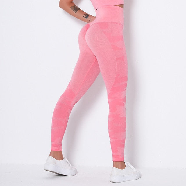 Running Yoga Pants Push Up Sports Leggings High Waist Booty - GilloServ