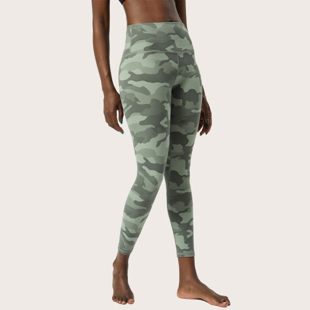 Four Ways Stretchy Yoga Pants Sport Gym Legging /8 Length - GilloServ