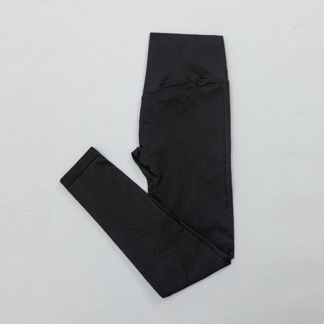 High Waist Sports Bra+ Legging Gym Clothing Seamless Fitness