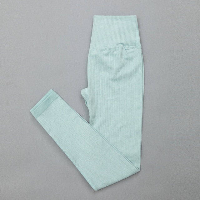 High Waist Sports Bra+ Legging Gym Clothing Seamless Fitness