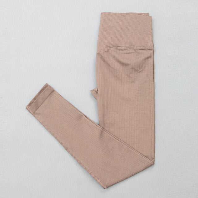 High Waist Sports Bra+ Legging Gym Clothing Seamless Fitness