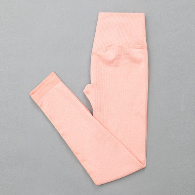 High Waist Sports Bra+ Legging Gym Clothing Seamless Fitness