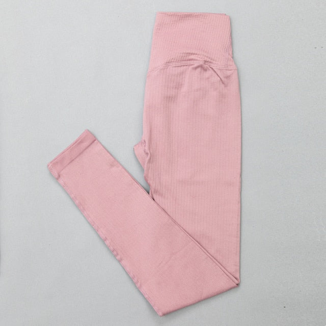 High Waist Sports Bra+ Legging Gym Clothing Seamless Fitness