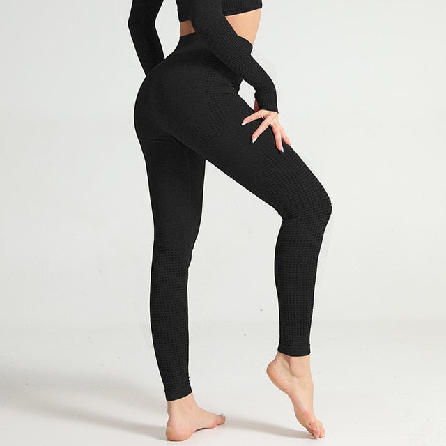 Women Yoga Pants Push Up Seamless Leggings - GilloServ