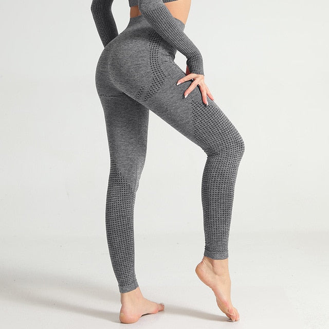 Women Yoga Pants Push Up Seamless Leggings - GilloServ