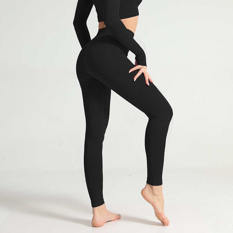 Women Yoga Pants Push Up Seamless Leggings - GilloServ