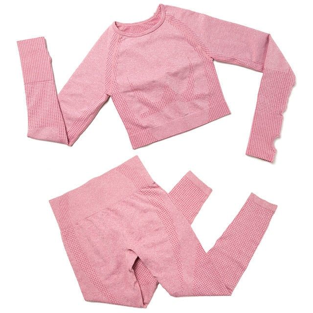 Gym Sport Outfits Yoga Clothing Set - GilloServ