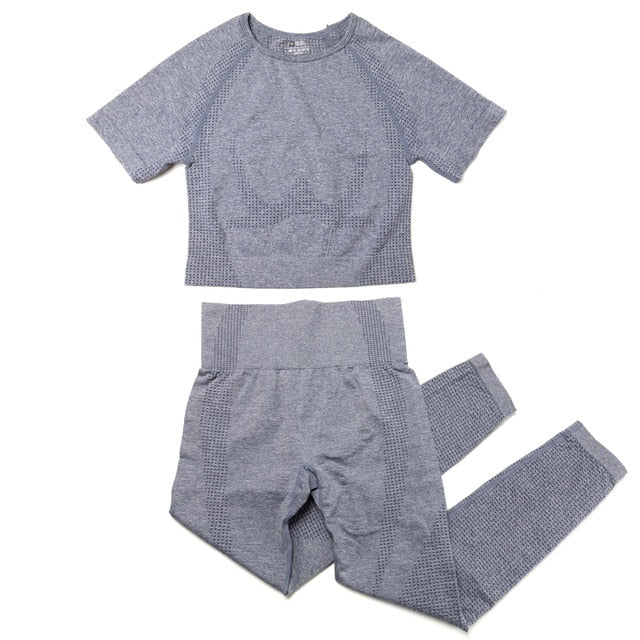 Gym Sport Outfits Yoga Clothing Set - GilloServ