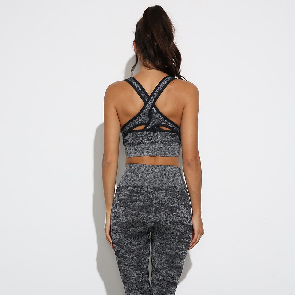 Sport Suits Yoga Sets Gym Clothing Fitness Leggings