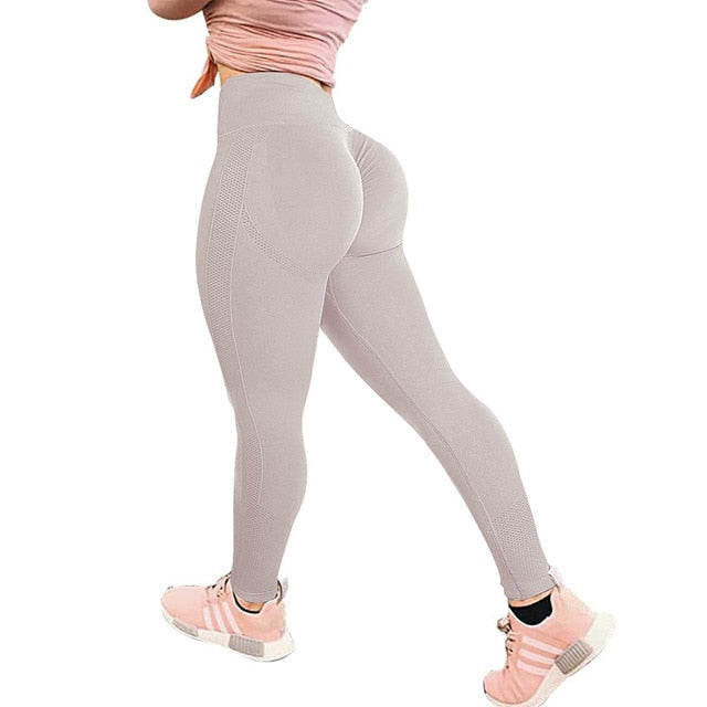 Yoga Pants Booty Leggings Women Workout Running Tights High - GilloServ