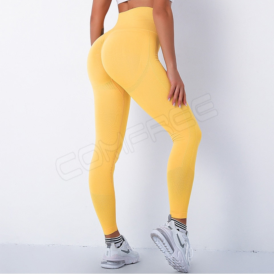 Yoga Pants Booty Leggings Women Workout Running Tights High - GilloServ