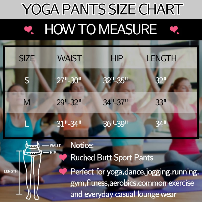 Women Yoga Pants Gym Fitness Leggings Activewear - GilloServ